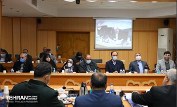 یازدهمین جلسه قرارگاه آسیب های اجتماعی شهر تهران 11