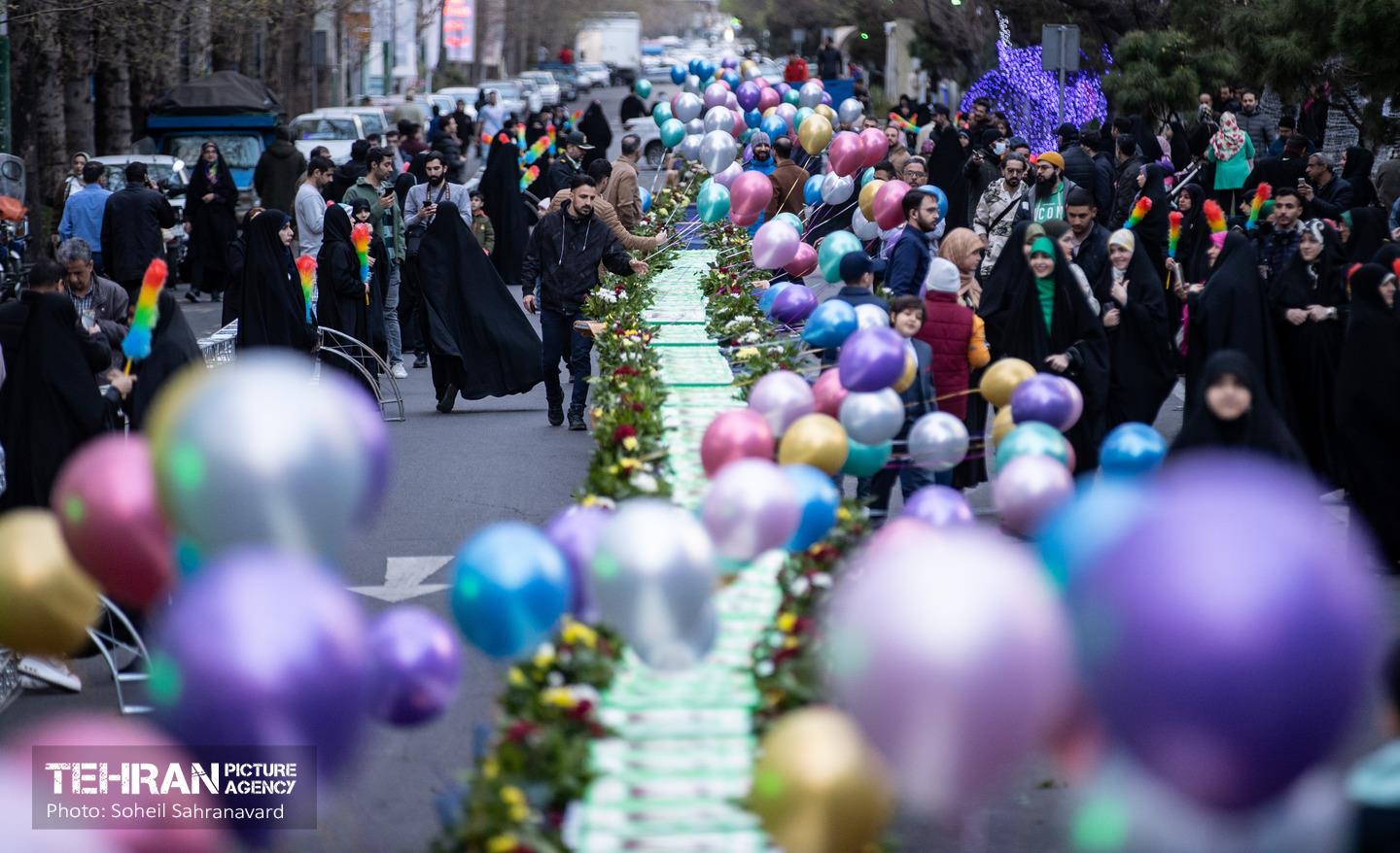 جشن تولد امام حسن (ع) در بلوار کشاورز 7