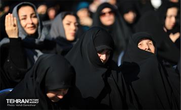 عزاداری شهادت حضرت فاطمه(س) در منطقه 17 23