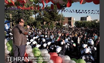 مراسم افتتاحیه فعالیت های ورزشی محلات 6