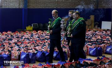 آئین اهدا 1100 بسته معیشتی در منطقه 3 شهرداری تهران 6