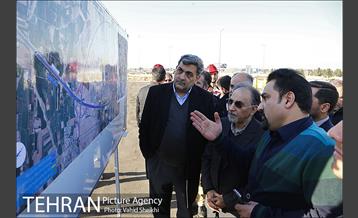 بازدید شهردار تهران از پروژه شهر آفتاب 3