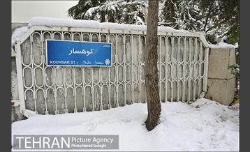 طبیعت برفی شمال تهران 9