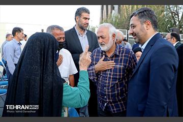 آیین نامگذاری‌ کوچه به نام شهید سالک در منطقه ۱۷