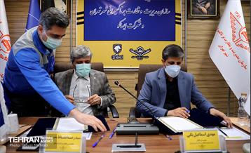 آیین انعقاد توافق‌نامه بین تاکسیرانی شهر تهران با شرکت ایساکو 28