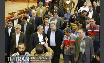 بازدید شهردار تهران از کارخانه واگن سازی تهران 8