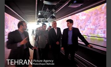 بازدید مهندس افشانی شهردار تهران از مجموعه باغ کتاب 20