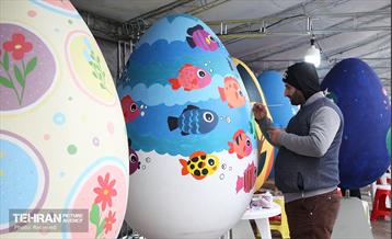 جشنواره تخم مرغ رنگی در بوستان ملت 35