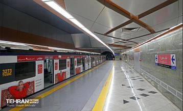 تست گرم بخش میانی خط ۶ مترو تهران 43