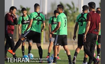 تمرین تیم ملی فوتبال ایران پیش از دیدار دوستانه با توگو 2