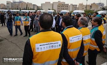 آیین رونمایی از طرح‌های ایمنی و مدیریت بحران شهر تهران 30