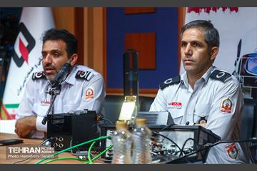 نشست خبری مدیر عامل سازمان آتش نشانی  11