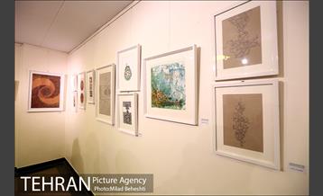 نمایشگاه گروهی نقاشی خط دو رکعت گریستن در آستین آسمان 4