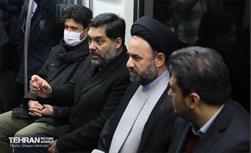 تست گرم بخش میانی خط ۶ مترو تهران 37