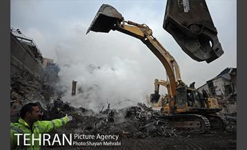 ششمین روز آواربرداری ساختمان پلاسکو -2 13