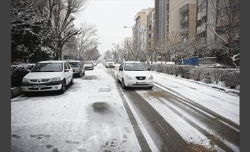 عملیات برف‌روبی در پایتخت 35