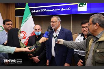 چهارمین جلسه ستاد مدیریت بحران کلانشهر تهران 3