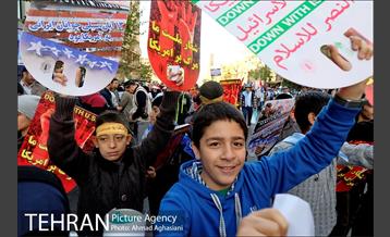 13 آبان، راهپیمایی روز دانش آموز 7