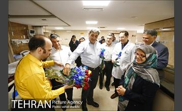 بازدید شهردار تهران از بیمارستان سینا  8