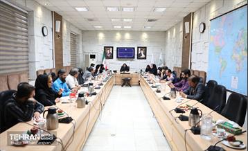 نشست خبری مدیرکل محیط زیست و توسعه پایدار شهرداری تهران 13