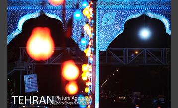 آذین بندی خیابانها در آستانه نیمه شعبان  6