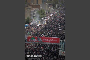 تشییع شهدای اقتدار ملی در تهران - 4 77