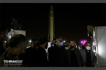بازدید شهردار تهران از رزم نمایش معبر 8