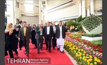 آیین افتتاح شانزدهمین نمایشگاه گل و گیاه تهران با حضور سرپرست شهرداری تهران 23