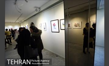 نمایشگاه گروهی نقاشی آبرنگ با عنوان ترنم خیال در گالری نهاوند‎ 11
