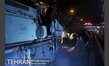 شب گردی اصحاب رسانه با معاون فنی و عمرانی شهرداری تهران 14