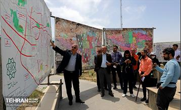 بازدید اصحاب رسانه از پروژه های معاونت فنی و عمرانی شهرداری تهران 15