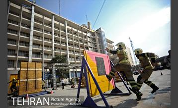 نمایشگاه عملیاتی سازمان آتش‌نشانی 6