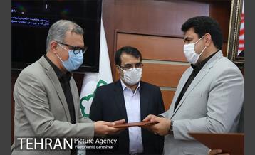 مراسم تکریم و معارفه هفت شهردار پایخت 11