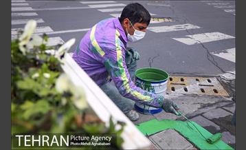 اجرای طرح استقبال از نوروز ۱۴۰۰ در منطقه 8