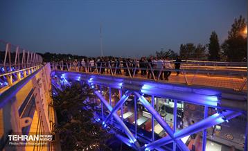 اهتزاز بزرگترین پرچم فلسطین جهان در تهران 4