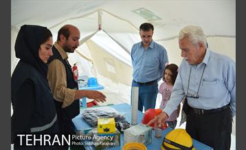 مانور زلزله امن و اسکان اضطراری منطقه 5 7