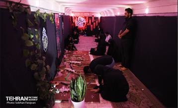 مراسم شب هشتم محرم در کهف الشهدا 11