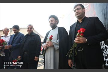 آیین بدرقه خادمین سازمان آتش‌نشانی 16