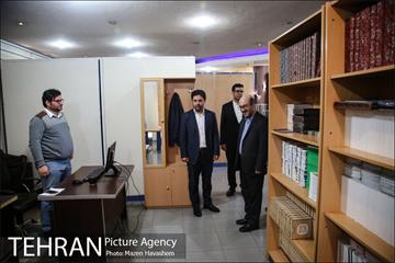 بازدید سخنگوی شورای شهر از مرکز ارتباطات شهرداری تهران 18