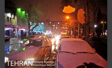 بارش برف در تهران 7