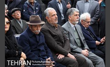 آئین وداع با استاد جمشید مشایخی 24