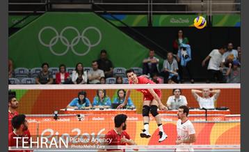 دیدار والیبال ایران و آرژانتین در المپیک ریو 12