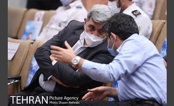 آیین تقدیر از آتش نشانان حریق پالایشگاه تهران 12