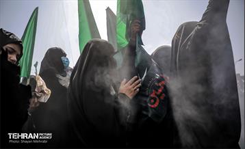 خیمه سوزان ظهر عاشورا در چهار راه گلوبندک  38