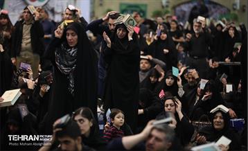 احیای شب بیست‌ویکم ماه رمضان در مصلای امام خمینی (ره) 12