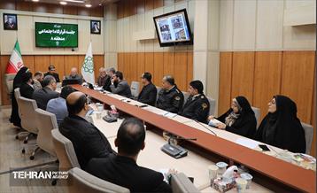 جلسه قرارگاه اجتماعی شهرداری منطقه 8 7