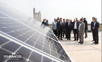 آیین افتتاح ۲۷۵ کیلووات نیروگاه خورشیدی کوچک مقیاس 19