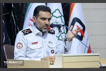 نشست مدیرعامل سازمان آتش‌نشانی تهران با کارکنان 14