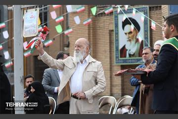 آئین بازگشایی مدرسه البرز 13