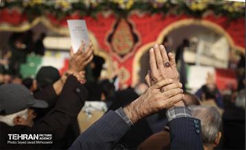 مراسم تشییع پیکرهای ۱۰۰ شهید گمنام 74